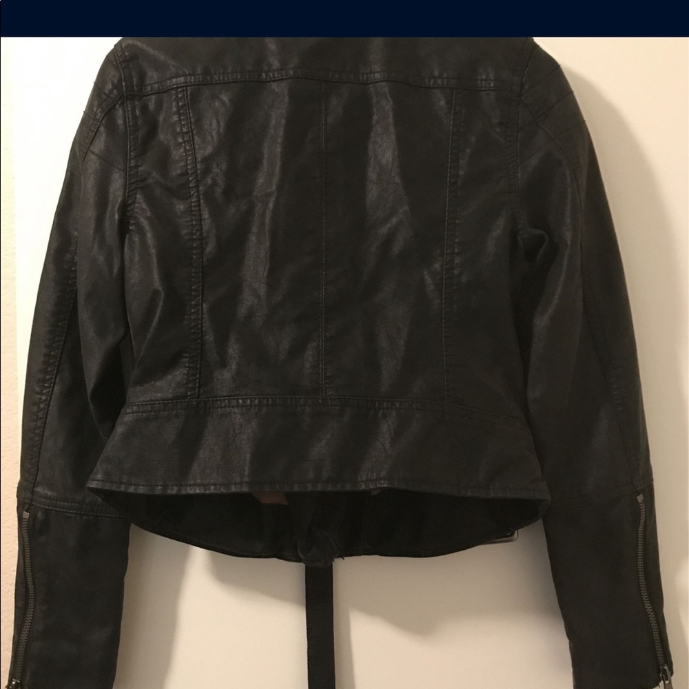 We The Free Vegan Leather Jacket